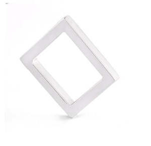 Jewellery: Square Ring - SS