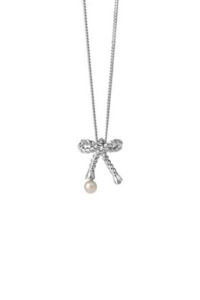 Love Knot Necklace - Silver - 50cm