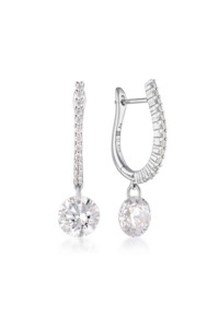 Jewellery: Mossman CZ Earrings - SS