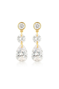 Mirage Augusta Earrings - GP - CZ