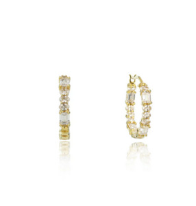 Baguette Inside Out Earring - GP