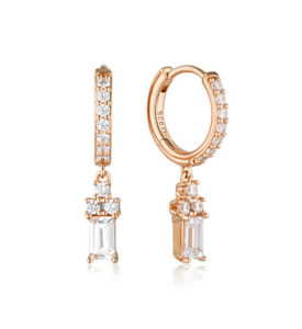 Layered Kolm Earrings - RGP - CZ