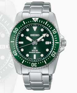 Prospex Sports - Green Dial - Stainless Bracelet