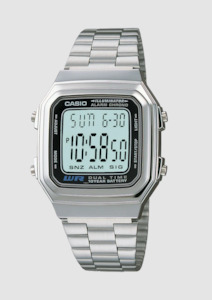 Casio Mens Digital Watch - Silver