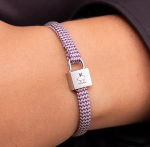 Jewellery: Billy SO - Iris Purple - Ivory | Silver