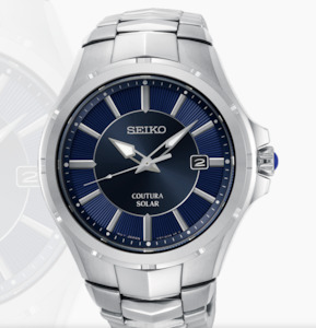 Gents Seiko Coutura Solar Stainless Steel