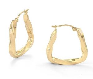 Jewellery: Twisted Hoops - GP