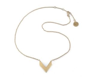 Chevron Necklace - GP