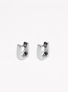 Small U Shaped Huggies Earrings - SS