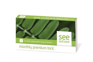 Optometrist: See and Save Monthly Premium Toric