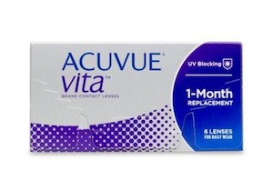 Optometrist: ACUVUE VITA (Monthly) 6 pack