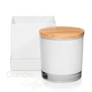 Maxi Veluto Jar Opaque White