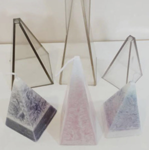 Pyramid Candle Pillar Mold