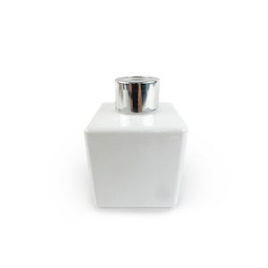 180ml Gloss White Diffuser Jar Square