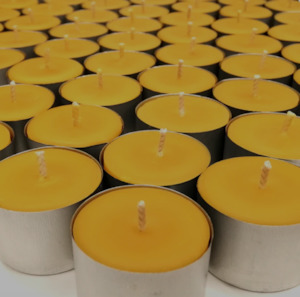 Internet only: Tealights - 250 pack of Beeswax