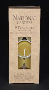 Tealights - 9 pack Beeswax