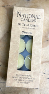 Internet only: Tealights - Citronella 10 pack