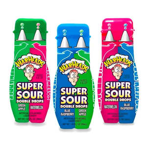 Confectionery: Warheads Sour Double Drops 30ml