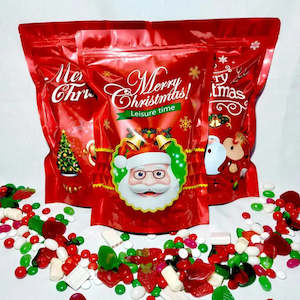 1kg Xmas Themed Candy Bags