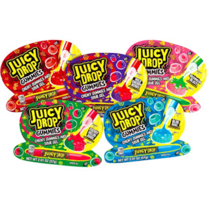 Juicy Drops Gummies & Sour Gel 57g