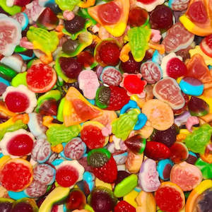 Confectionery: Jelly Filled Gummy Mix