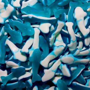 Confectionery: Blue White Sharks