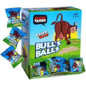 Confectionery: Bulls Balls