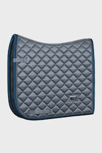 Equestrian Stockholm Dressage Saddle Pad Metallic Blue