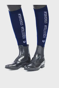 Equestrian Stockholm Riding Socks Bamboo Blend Midnight Blue