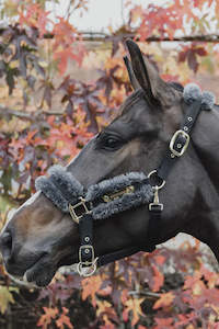 Kentucky Nylon Sheepskin Halter