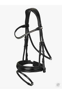 LeMieux Kudos Classic Dressage Bridle Black