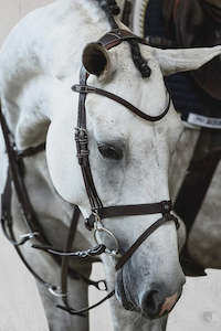 PS OF SWEDEN LONDON BRIDLE - BROWN AND BLACK