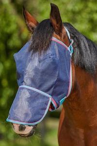 Saxon Buzz Away Fly Mask With Nose