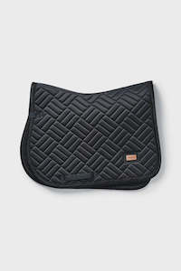 Equestrian Stockholm Modern Dark Ocean Jump Saddle Pad