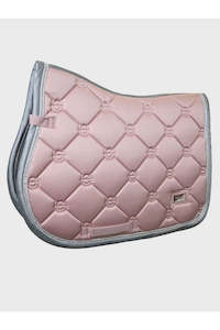 Equestrian Stockholm Jump saddle pad Pink Crystal