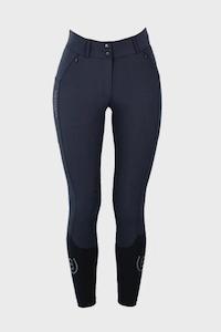 Equestrian Stockholm Elite Jump Breeches Midnight Blue or Amaranth