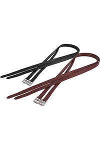 Platinum Soft Leather Stirrup Leathers - 135cm Brown