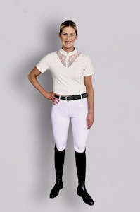 Amélie 'Elegance' Breeches - Competition White