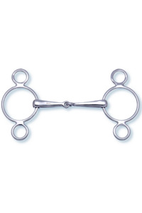 Blue Tag Dutch Gag 3 Ring Bit