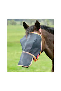 Saxon Buzz Away Fly Mask with Nose