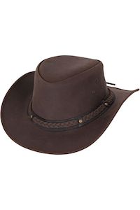 Double Hill Oklahoma Premium Leather Hat