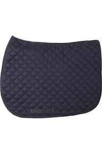 Quilted cotton saddle pad - Full size