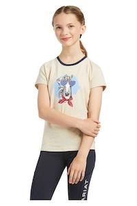 Ariat Kid's Fabulous T-Shirt - Oatmeal Heather