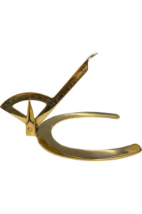 Sporting equipment: Étoile Precision Brass Plated Hoof Gauge