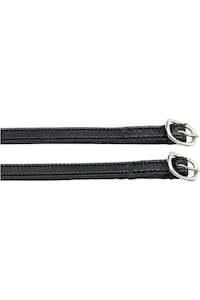 Aintree Stitched Spur Straps - 10mm Brown