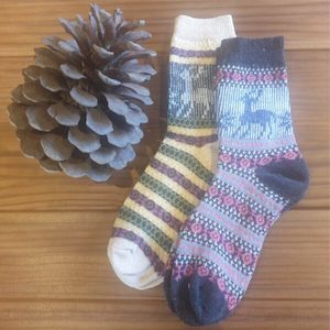 Nordic Style Socks – Reindeer