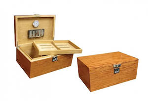 The Princeton Bubinga Desktop Humidor (~130 count)