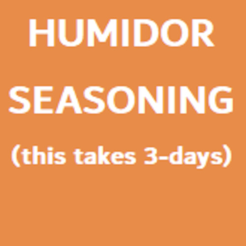 Professional Humidor Seasoning