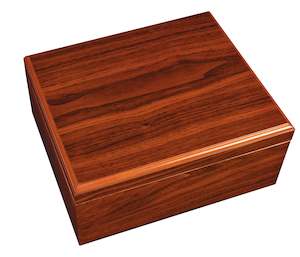 Haberdashery: Craftsman Bench - Dynasty 65-count desktop humidor