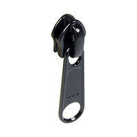 9 Coil Single Tab Slider Black